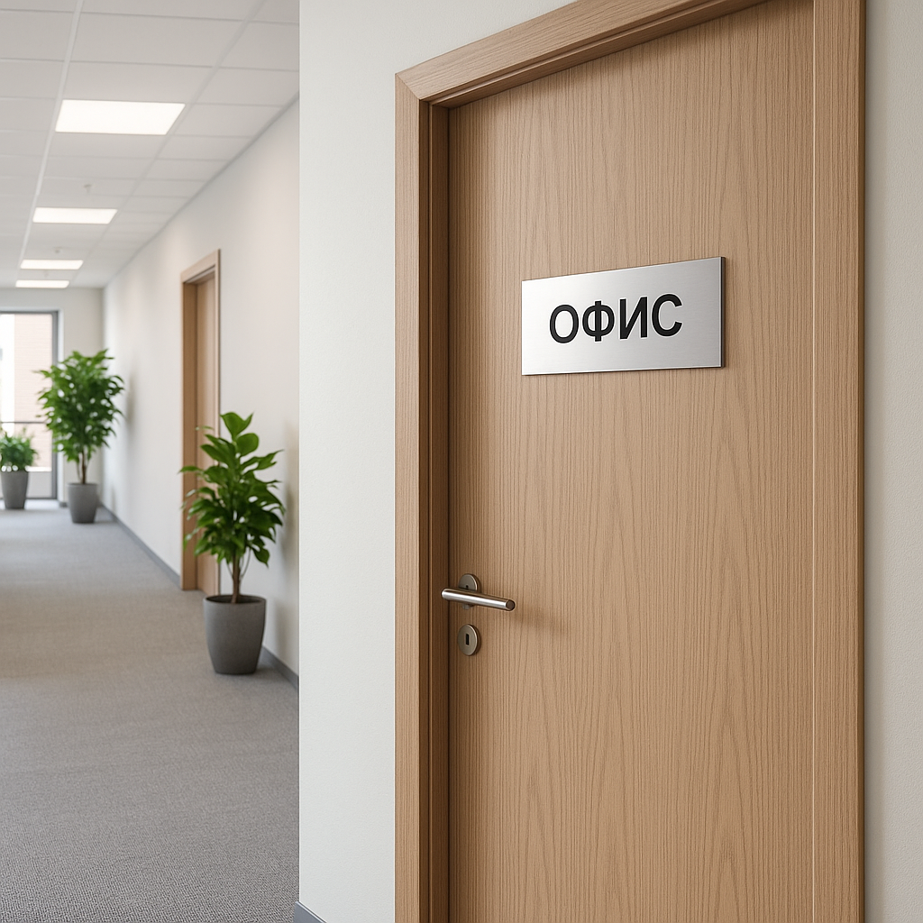 Таблички на дверь