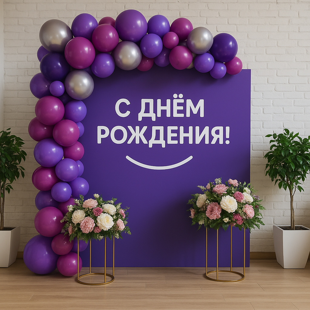 Оформление фотозоны