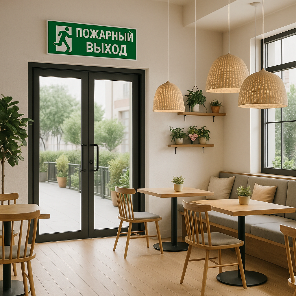 Пожарные таблички