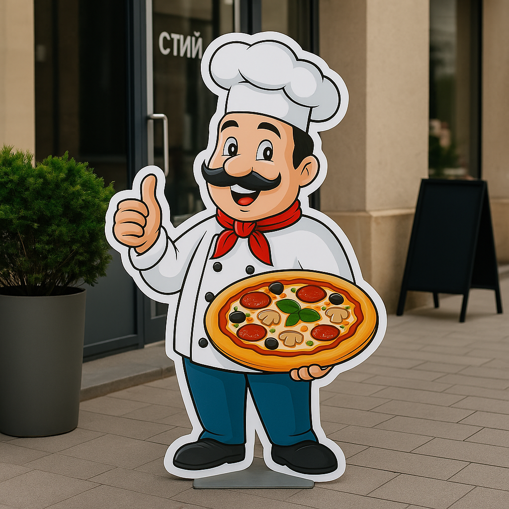 Ростовые фигуры для рекламы